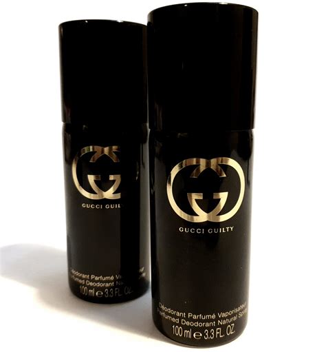 gucci guilty natural spray deodorant|Gucci Guilty black gift set.